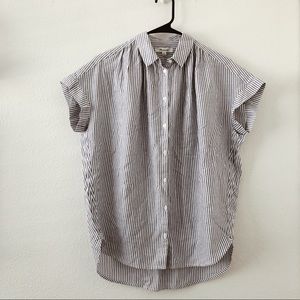 MADEWELL CENTRAL SHIRT BENTON STRIPE BNWT